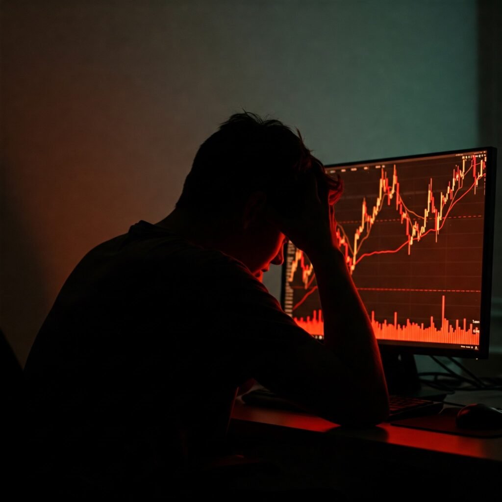 stress or fear on a trade