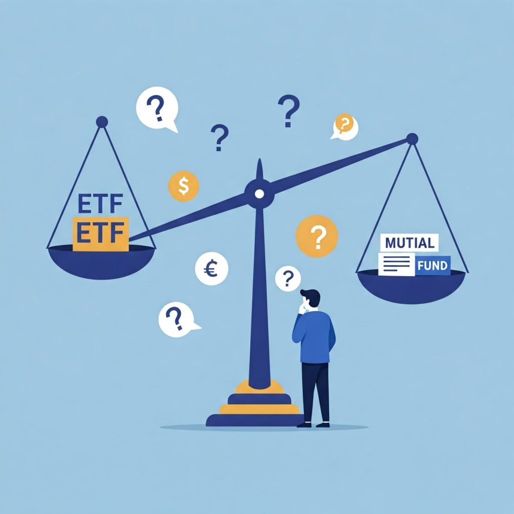 weighing the options between the two types of investments